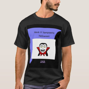 Camiseta Camisas Vamptárticas de Halloween para hombres Bla