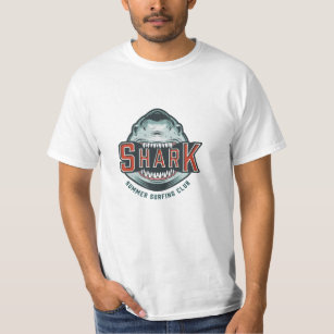 Camiseta Camisas/vectores del logo de la boca de tiburón