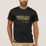 Camiseta Camisas Vegas Groom<br><div class="desc">Elegante marquesina de oro y de celebridades negras estilo Las Vegas tee para el novio que ama el fiesta en Las Vegas! Hay más estilos de camisa disponibles. Camisetas disponibles para toda la fiesta nupcial.</div>