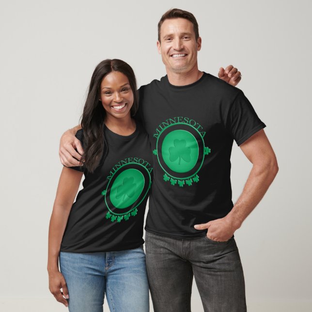 Camiseta Camisas verdes de Shamrock St. Patrick (Unisexo)