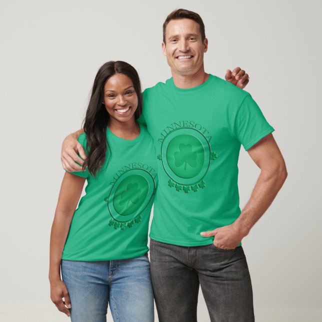 Camiseta Camisas verdes de Shamrock St. Patrick (Unisexo)