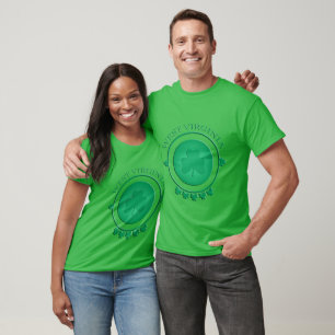 Camiseta Camisas verdes Shamrock Green de Virginia Occident