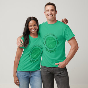 Camiseta Camisas verdes Shamrock St. Patrick