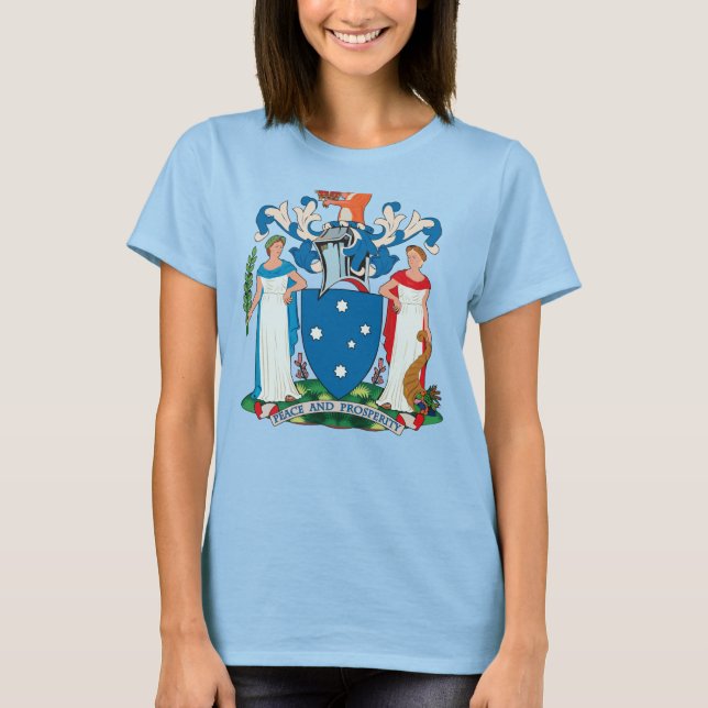 Camiseta Camisas Victoria Coat of Arms (Anverso)