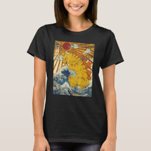 Camiseta Camisas vírgenes de gato divertidas de Catzilla, g