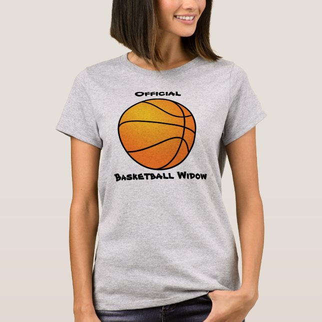 Camiseta Camisas viudas de básquetbol (Anverso)