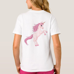 Camiseta Camisas XS a XL de los Chicas Prancing rosa de uni