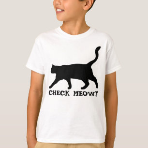 Camiseta Camisas y tés para gatos divertidos para los niños