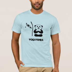 Camiseta Camisas Yogi Panda - Camisas Yoga