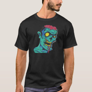 Camiseta Camisas Zombie Halloween