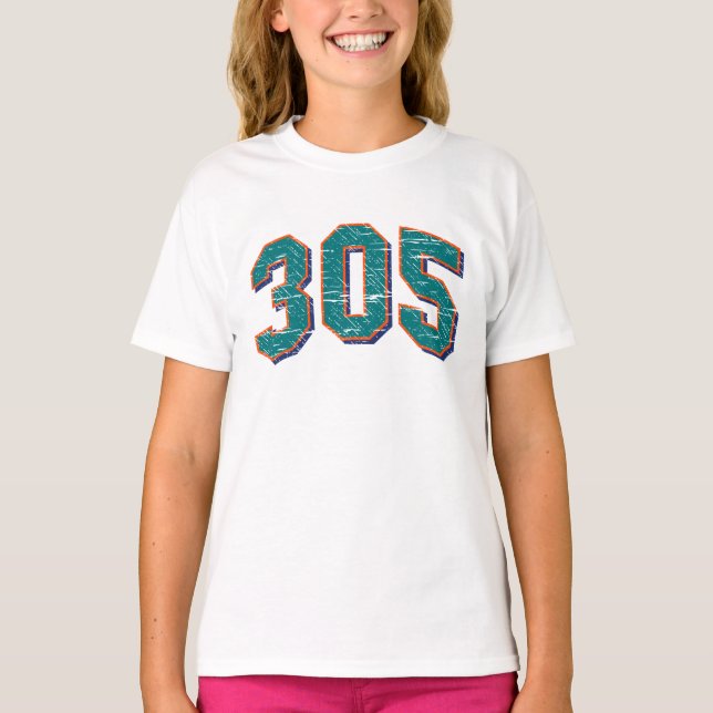 Camiseta (camiseta 305 del código de área) (Anverso)