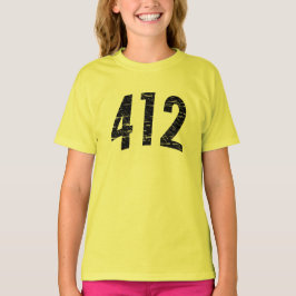 Camiseta (camiseta 412 del código de área)