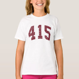 Camiseta (camiseta 415 del código de área)