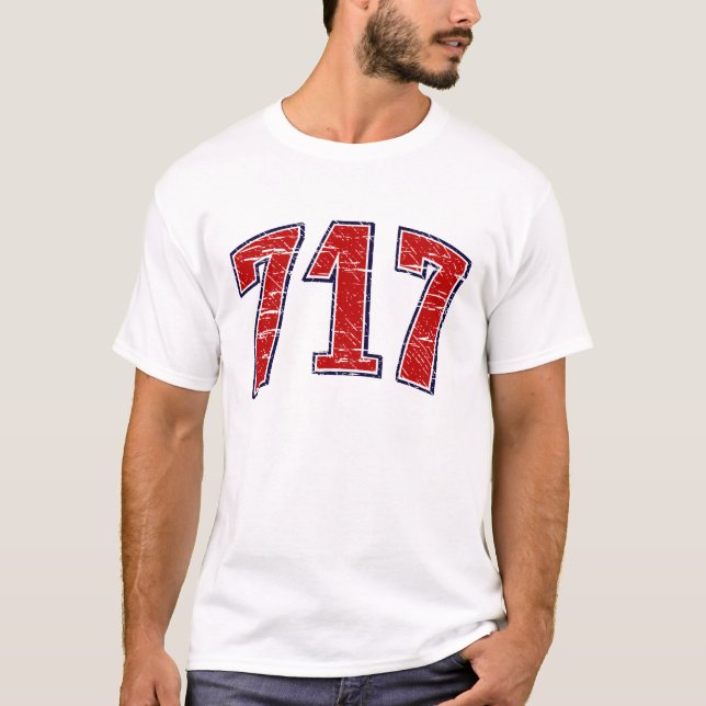 Camiseta (camiseta 717 del código de área) (Anverso)