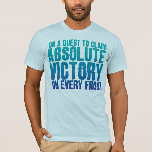 Camiseta ¡Camiseta absoluta de la victoria - AMERICAN (Anverso)