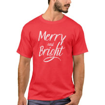 Camiseta: Alegre y Brillante (rojo)