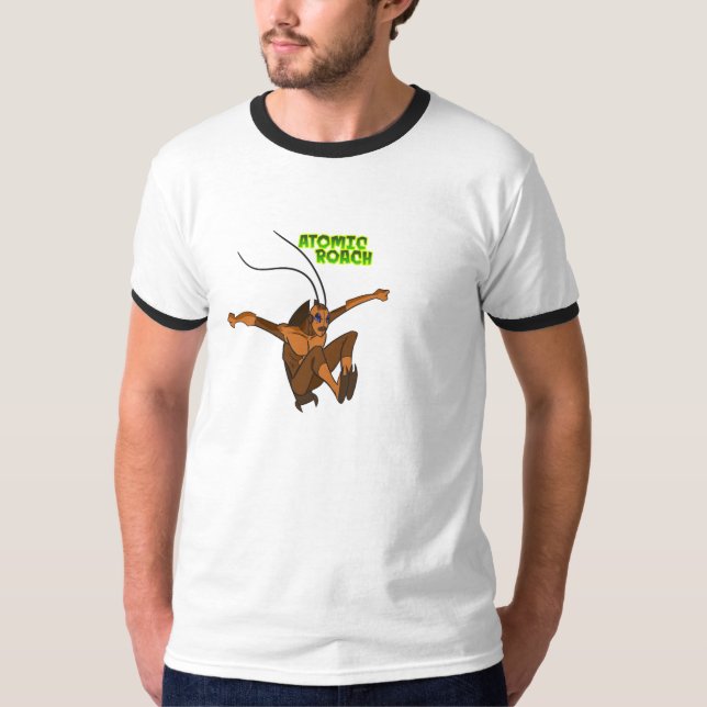 Camiseta ¡Camiseta atómica de la cucaracha! (Anverso)