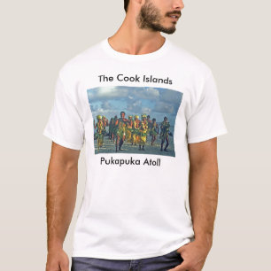 Camiseta Camiseta, bailarines, atolón de Pukapuka, las