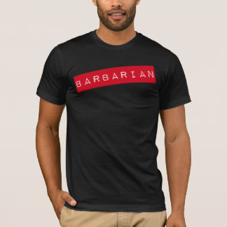 Camiseta (Camiseta bárbara de la disciplina de las