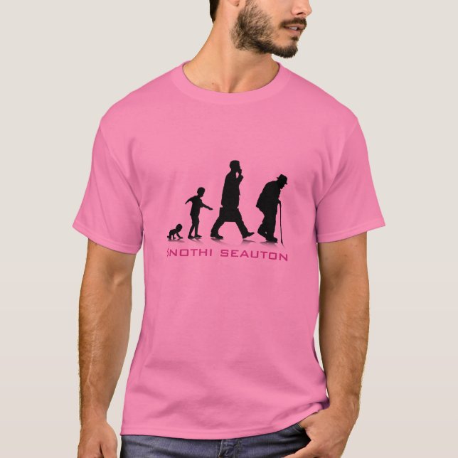 Camiseta "Camiseta básica del seauton de Gnothi" (Anverso)