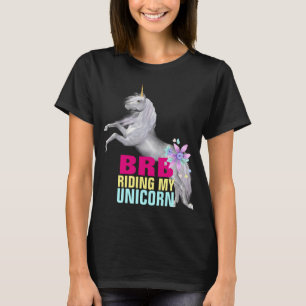 Camiseta ***Camiseta básica femenina de unicornio