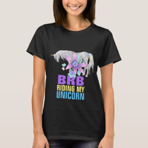 Camiseta **Camiseta básica femenina de unicornio
