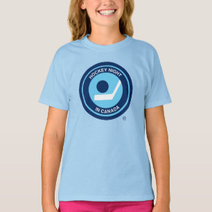 Camiseta Camiseta-camiseta de Chicas de la noche de hockey