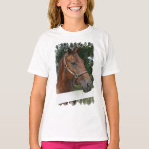 Camiseta Camiseta-camiseta del Chica de fotografía de cabal