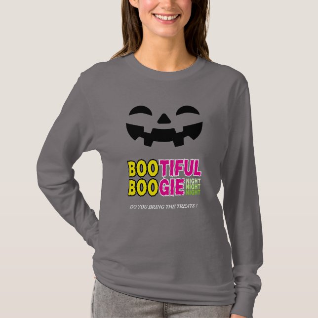 Camiseta Camiseta: Cara de HALLOWEEN #7 (Anverso)