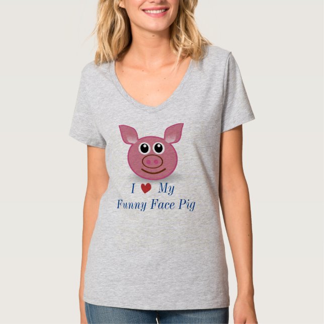 Camiseta Camiseta(Cerdo) (Anverso)