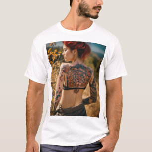 Camiseta "Camiseta Chicas Tatuadas y Vibraciones de la Tier