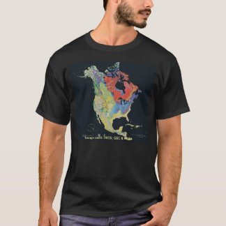 Camiseta Camiseta/continente norteamericano