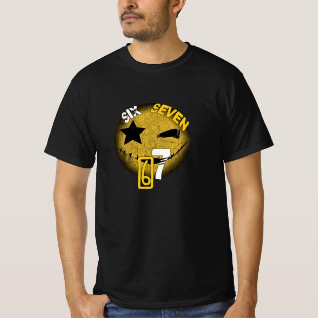 Camiseta ¡Camiseta Cool Six Seven! (Anverso)