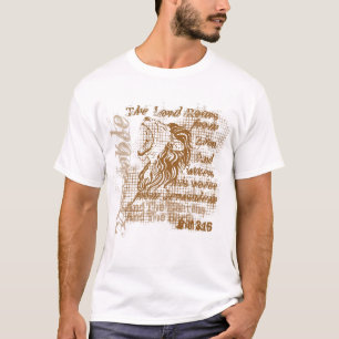 Camiseta "Camiseta cristiana del rugido de los leones"