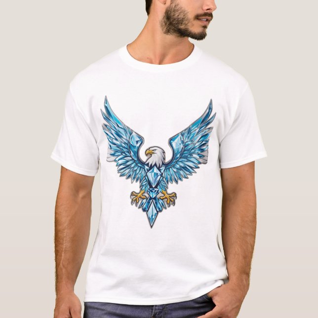 Camiseta "Camiseta De Aguila De Cristal De Victoria" (Anverso)