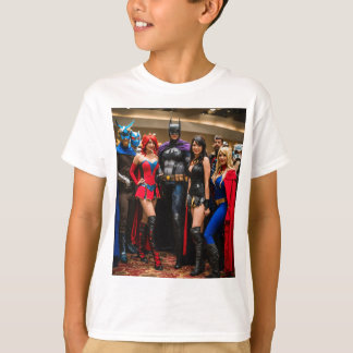 Camiseta "Camiseta De Algodón De Fotografía Del Grupo Comic