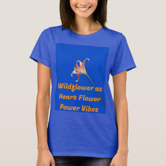Camiseta "Camiseta de arte de las flores humanas"