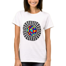 "Camiseta de Arte Geométrico Moderno – Patrón Abst