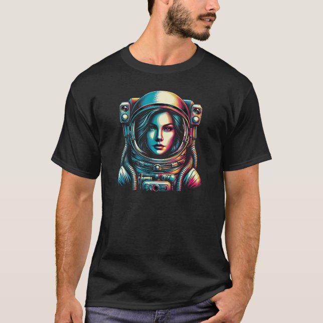 Camiseta ¡Camiseta de astronauta! (Anverso)