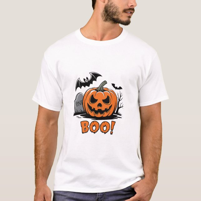 Camiseta ¡Camiseta de calabaza!" (Anverso)