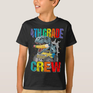 Camiseta Camiseta de Camión Dinosaurio de la Tripu