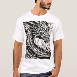 Camiseta "Camiseta de color dramático caprichoso"
