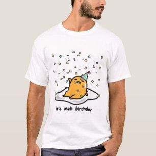 Camiseta "Camiseta de cumpleaños Lazy Egg divertida   Cute 
