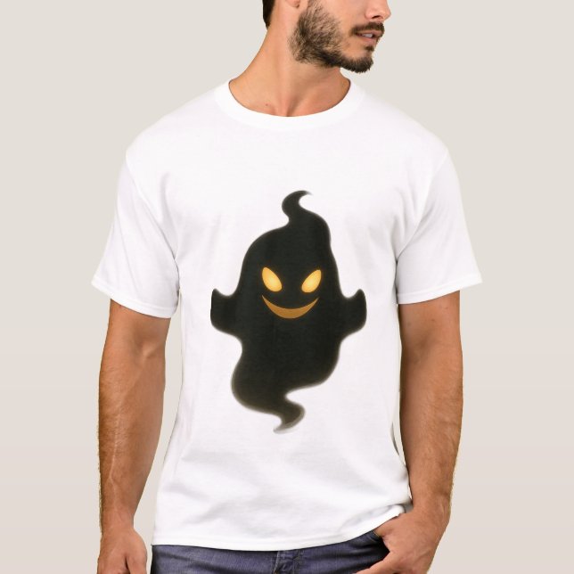 Camiseta "Camiseta de dibujos animados de fantasmas espeluz (Anverso)