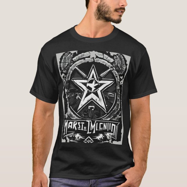 Camiseta "Camiseta de diseño con logotipo marxista-leninist (Anverso)