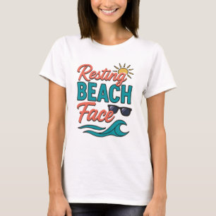 Camiseta/ camiseta de Fun Beach para mujeres