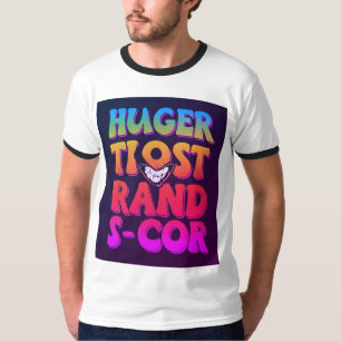 Camiseta "Camiseta de hombres audaces y entusiastas con esl