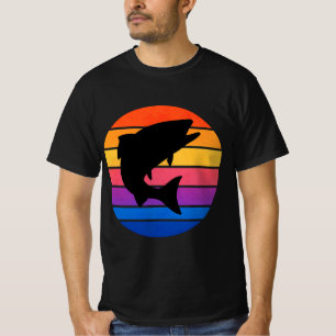 Camiseta "Camiseta de Ilustracion artístico de pescado - Na