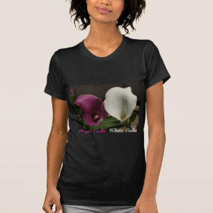 Camiseta "Camiseta de la cala blanca de la cala púrpura"