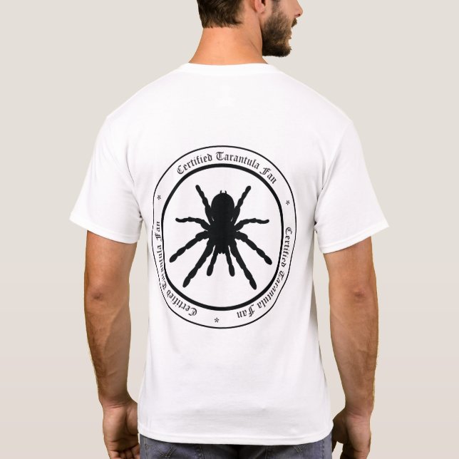 Camiseta "Camiseta de la fan del Tarantula" (logotipo (Reverso)